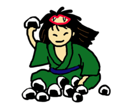 Japanese ghosts, specters and gods sticker #2995500