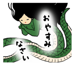 Japanese ghosts, specters and gods sticker #2995519