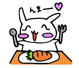 Rabbit of HI-AI sticker #2996125