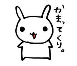 Rabbit of HI-AI sticker #2996131