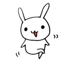 Rabbit of HI-AI sticker #2996134
