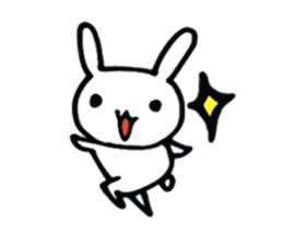 Rabbit of HI-AI sticker #2996140