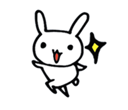 Rabbit of HI-AI sticker #2996140