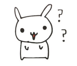 Rabbit of HI-AI sticker #2996142