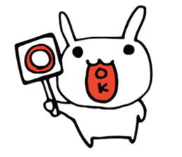 Rabbit of HI-AI sticker #2996148