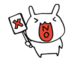 Rabbit of HI-AI sticker #2996149