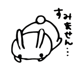 Rabbit of HI-AI sticker #2996156