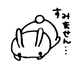 Rabbit of HI-AI sticker #2996156