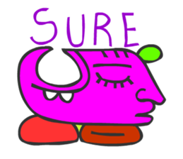 MAYA GLYPHS English sticker #2996219