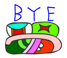 MAYA GLYPHS English sticker #2996242