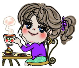 Where to go? 'woman, cat, bear, bird' EN sticker #2996452