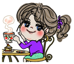 Where to go? 'woman, cat, bear, bird' EN sticker #2996452