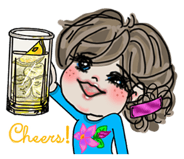 Where to go? 'woman, cat, bear, bird' EN sticker #2996453