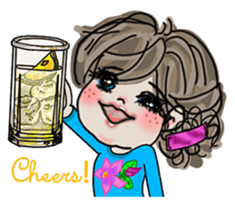 Where to go? 'woman, cat, bear, bird' EN sticker #2996453