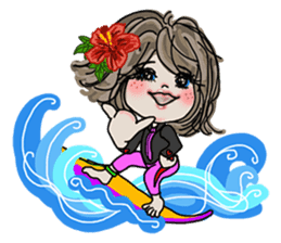 Where to go? 'woman, cat, bear, bird' EN sticker #2996468