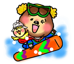 Where to go? 'woman, cat, bear, bird' EN sticker #2996470