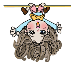 Where to go? 'woman, cat, bear, bird' EN sticker #2996473