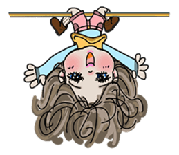 Where to go? 'woman, cat, bear, bird' EN sticker #2996473