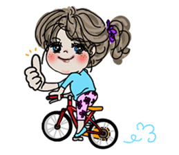 Where to go? 'woman, cat, bear, bird' EN sticker #2996475