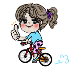 Where to go? 'woman, cat, bear, bird' EN sticker #2996475