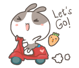 Bubu the happy bunny sticker #2996529