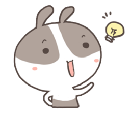 Bubu the happy bunny sticker #2996533
