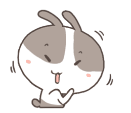 Bubu the happy bunny sticker #2996543