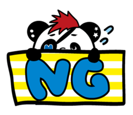 PANDA MONTA Kun sticker #2997004