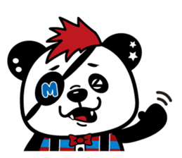 PANDA MONTA Kun sticker #2997009