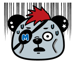 PANDA MONTA Kun sticker #2997017