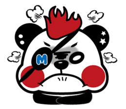 PANDA MONTA Kun sticker #2997020