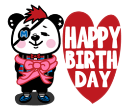 PANDA MONTA Kun sticker #2997025