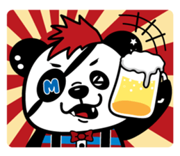 PANDA MONTA Kun sticker #2997028