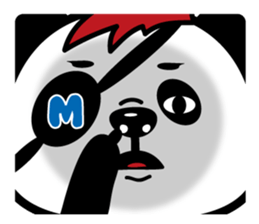 PANDA MONTA Kun sticker #2997039