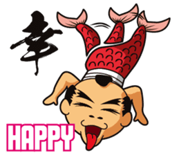 Samurai Merman First round sticker #2997431