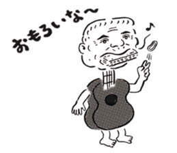 Old Geezer monster from Naniwa sticker #2997451