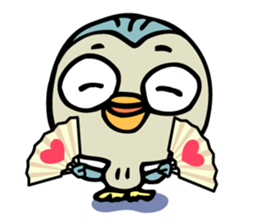 Lucky  owl sticker #2997943