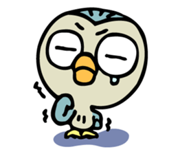 Lucky  owl sticker #2997948