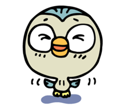 Lucky  owl sticker #2997950