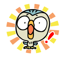 Lucky  owl sticker #2997953
