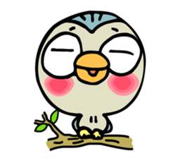 Lucky  owl sticker #2997960