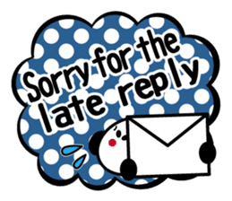 Panda is instead of troublesome to type. sticker #2998607