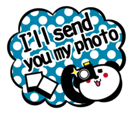 Panda is instead of troublesome to type. sticker #2998609
