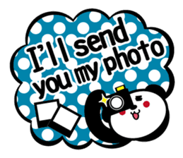 Panda is instead of troublesome to type. sticker #2998609