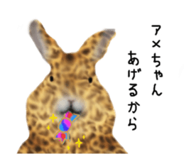 Unwind rabbit weather sticker #2998793