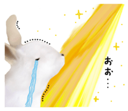 Unwind rabbit weather sticker #2998794