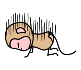brash monkey sticker #2999585