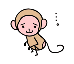 brash monkey sticker #2999597