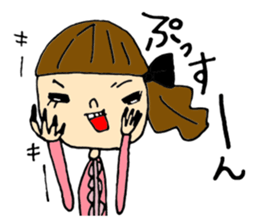 My sister. sticker #3000117