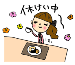 My sister. sticker #3000128